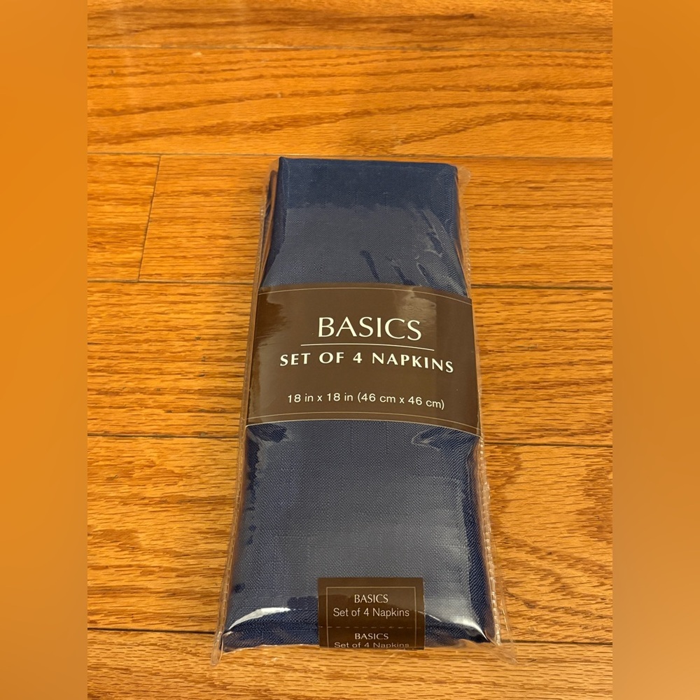 Basics Navy Blue Napkin Set